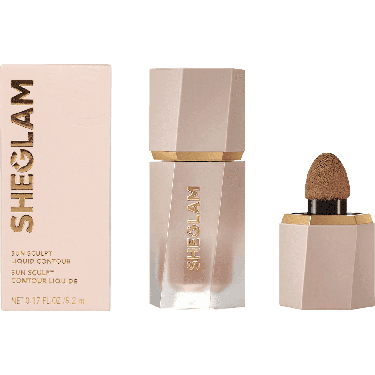 SHEGLAM Contouring Liquid Sun Sculpt Tawny Amber, 5,2 g — produit allemand authentique au Maroc