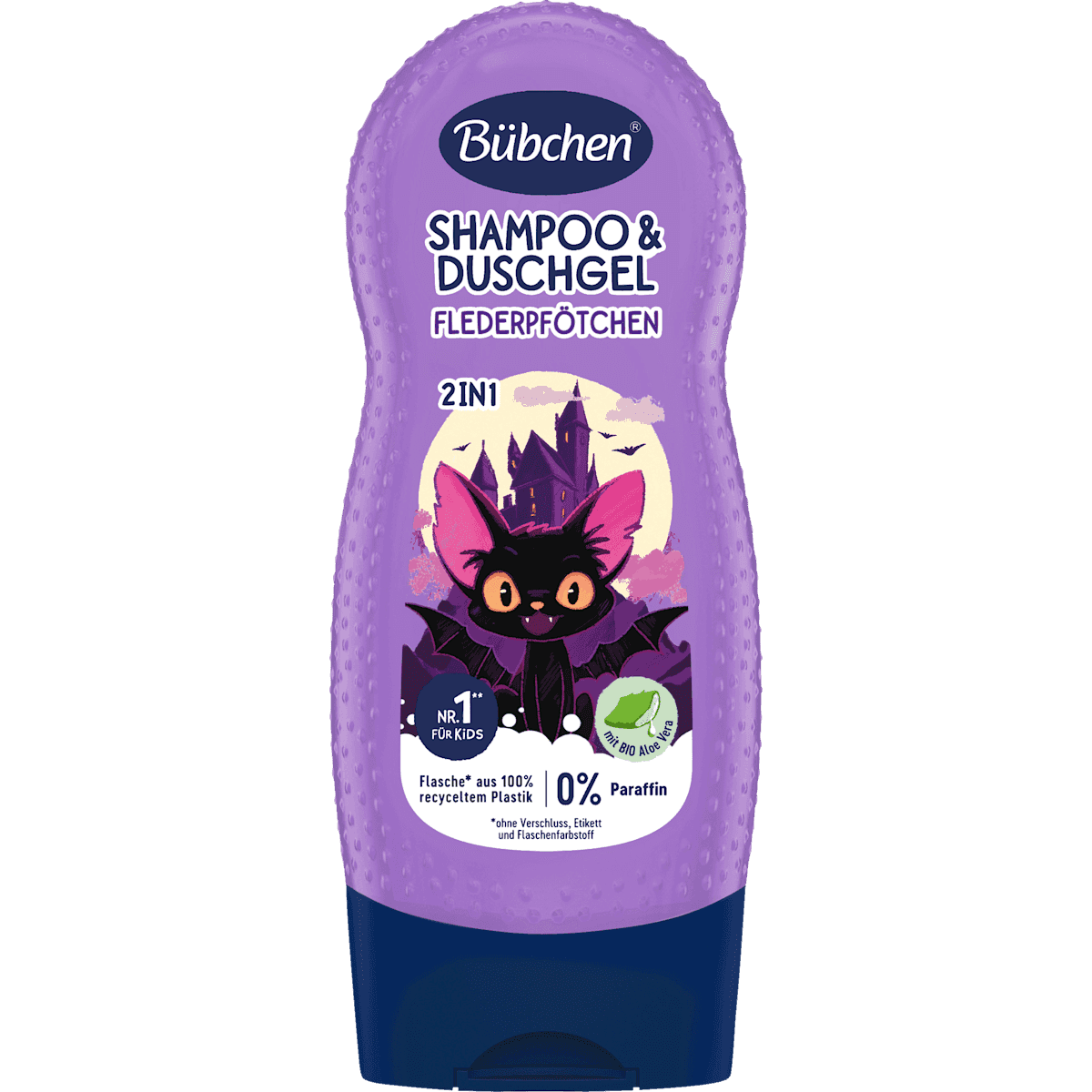 Bübchen Enfant Shampooing & Gel douche 2in1 Flederpfötchen, 230 ml — produit allemand authentique au Maroc