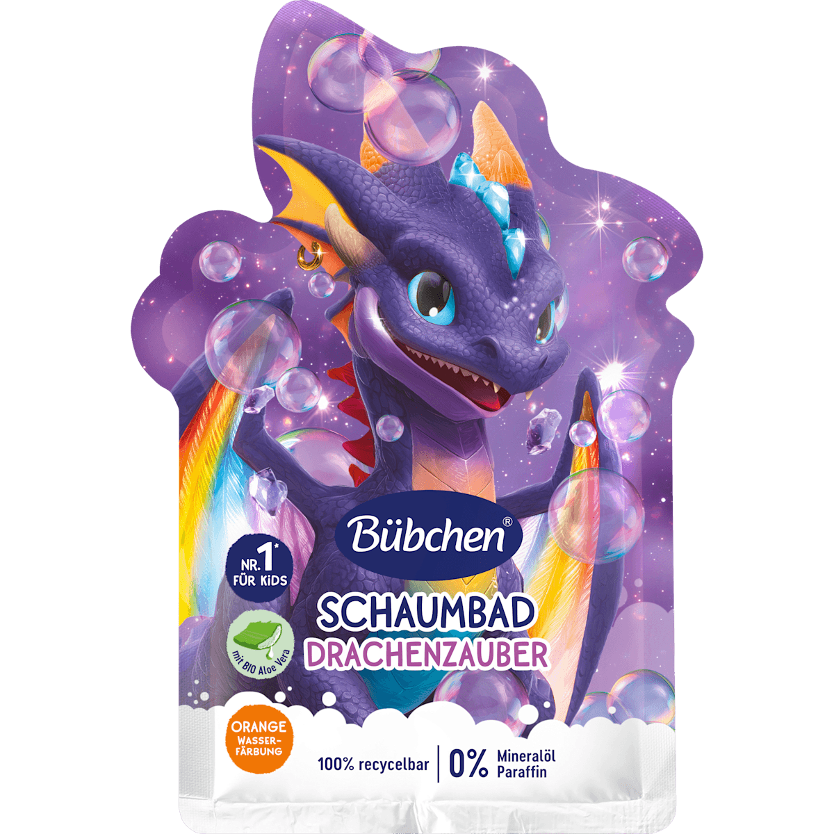 Bübchen Bain moussant Drachenzauber, 40 ml — produit allemand authentique au Maroc
