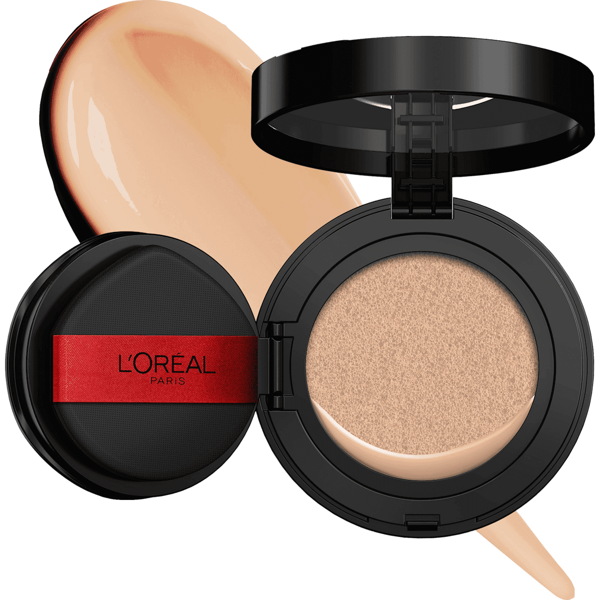 L'ORÉAL PARiS Foundation Infaillible 24H Fresh Wear Cushion 140 Neutral, 11 g — produit allemand authentique au Maroc