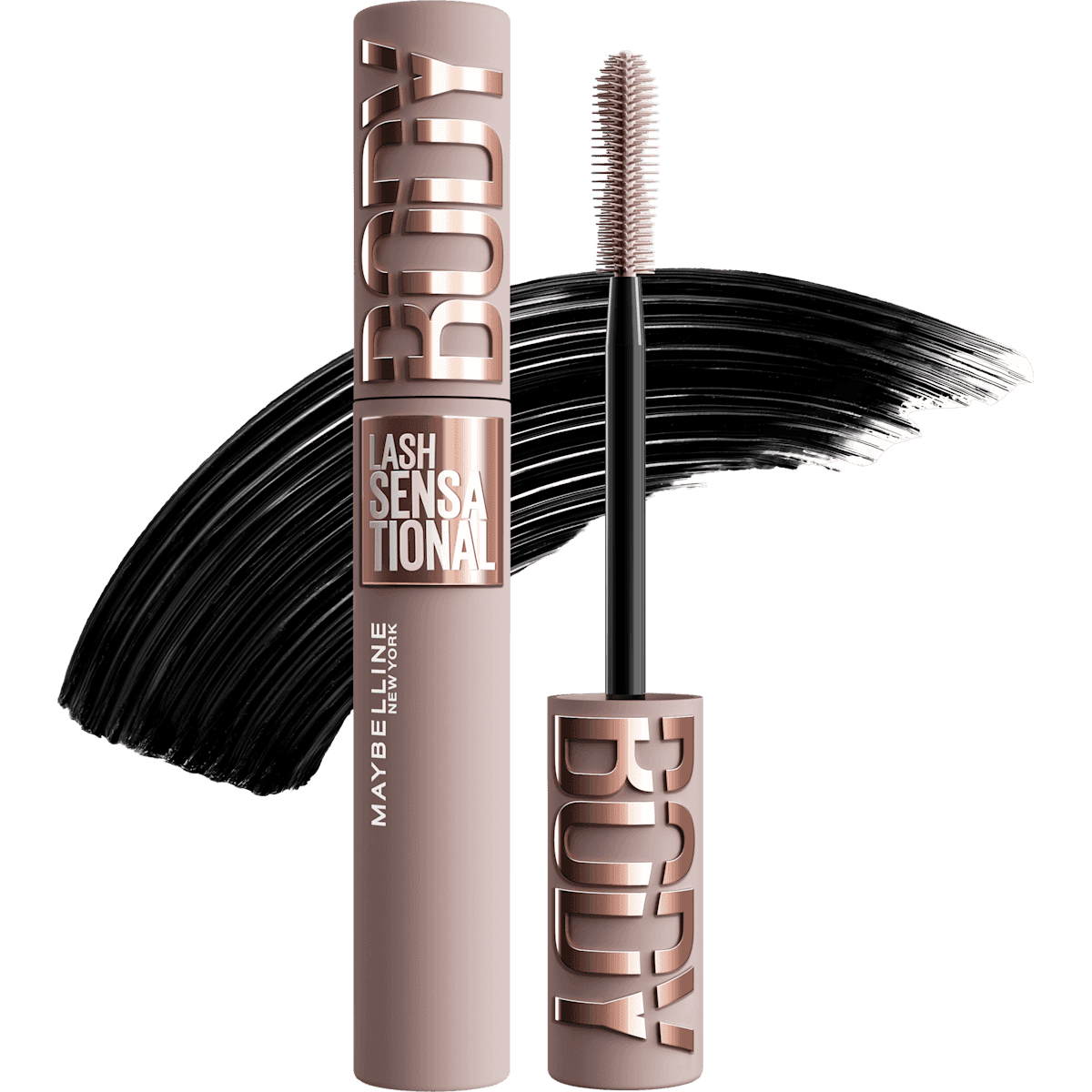MAYBELLINE NEW YORK Mascara Lash Sensational Body Black, 9,75 ml — produit allemand authentique au Maroc