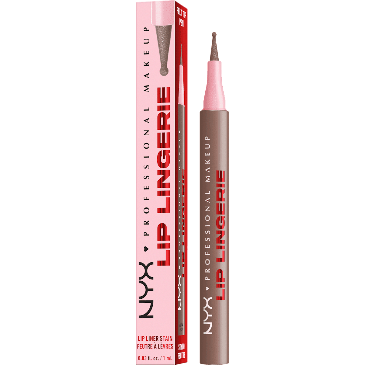 NYX PROFESSIONAL MAKEUP Lipliner Lingerie Stain 05 Lip Lock, 1 ml — منتج ألماني أصلي في المغرب