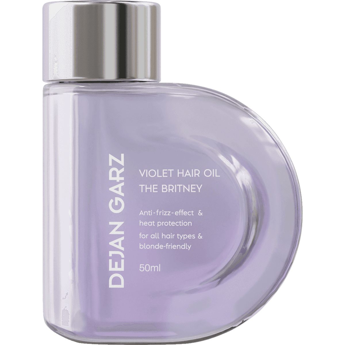 DEJAN GARZ Huile capillaire Violet Hair Oil The Britney, 50 ml (DEJAN GARZ Haaröl Violet Hair Oil The Britney, 50 ml) — منتج ألماني أصلي في المغرب