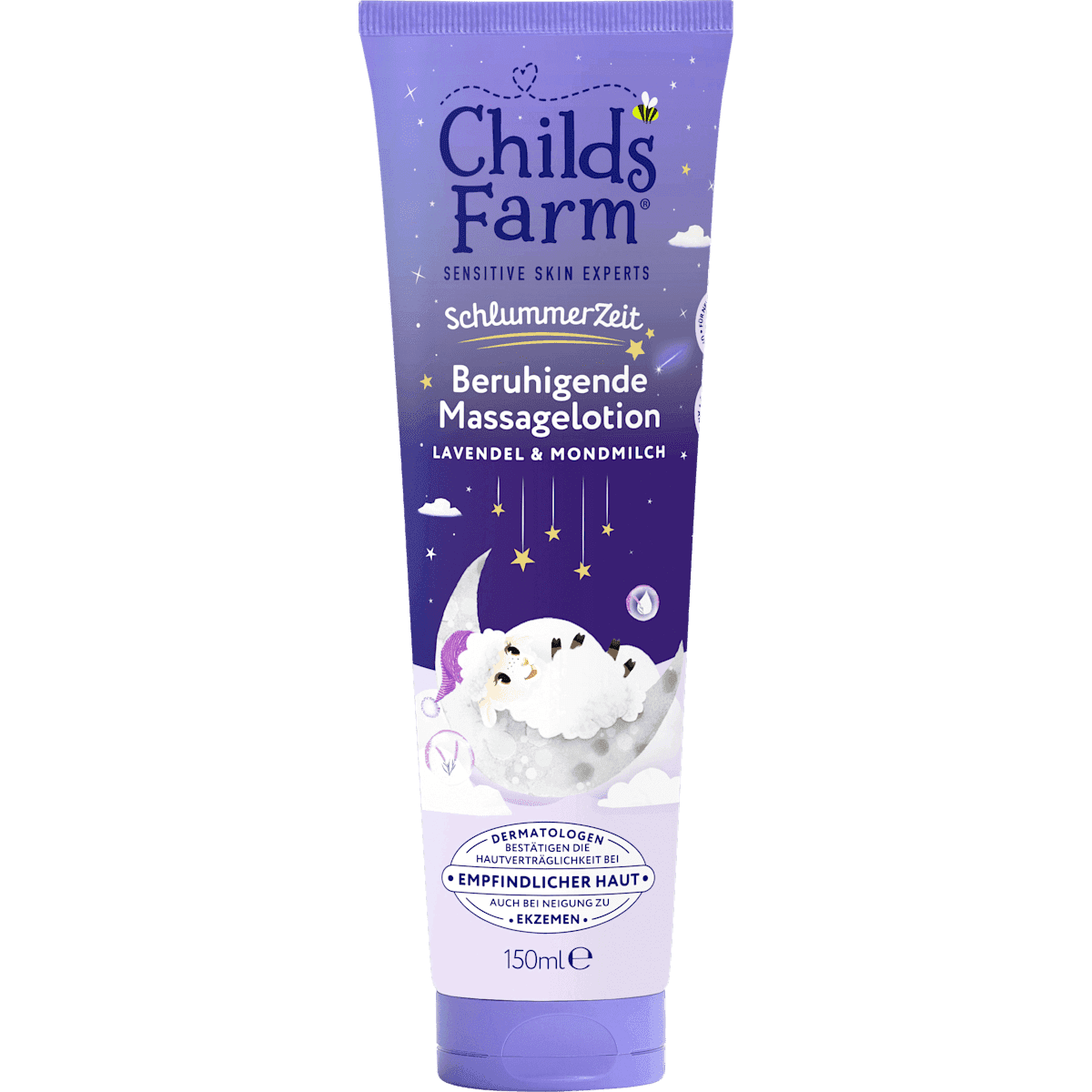 Childs Farm Bébé Massagelotion apaisante Schlummerzeit, 150 ml — produit allemand authentique au Maroc