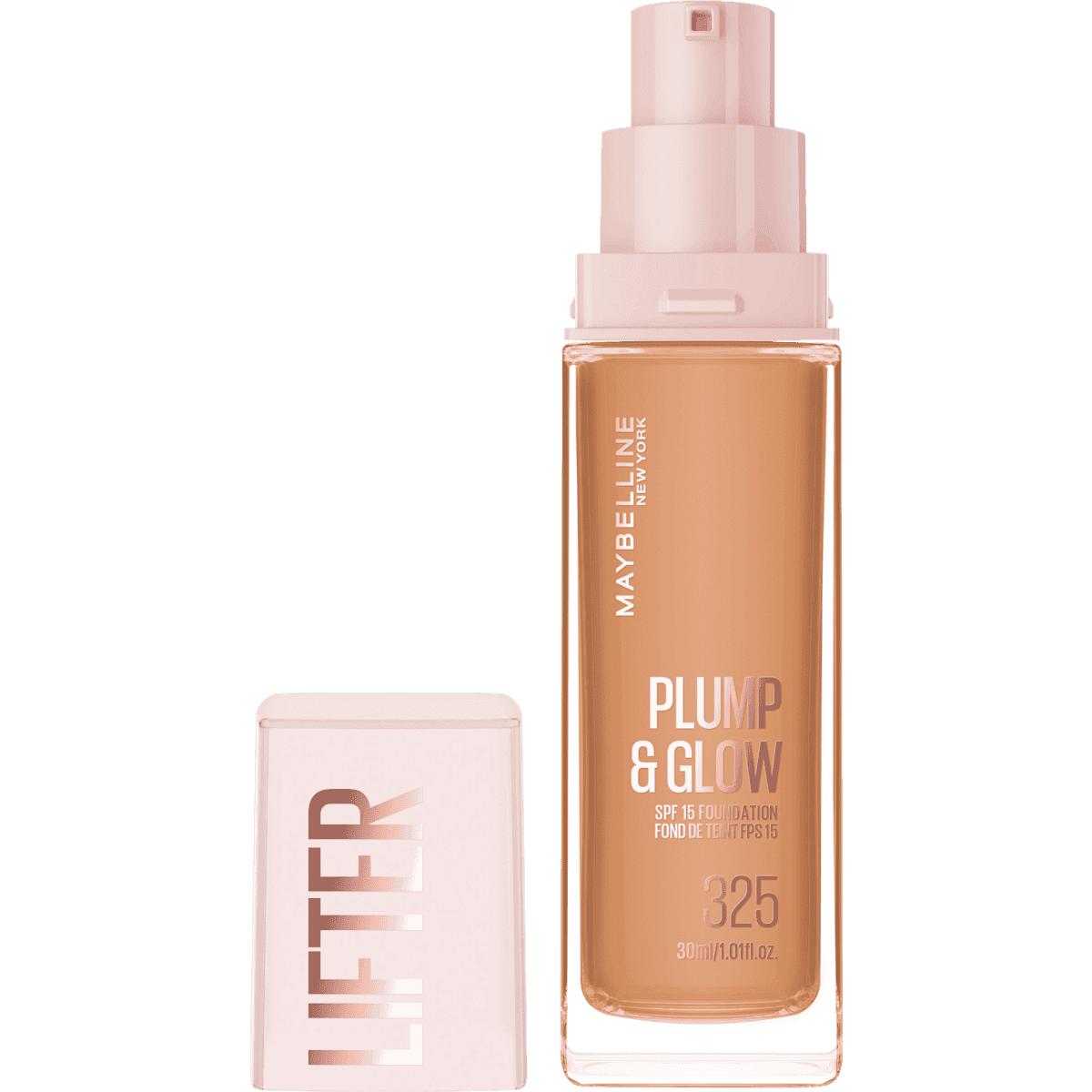 MAYBELLINE NEW YORK Foundation Lifter Plump & Glow 355, 30 ml — منتج ألماني أصلي في المغرب