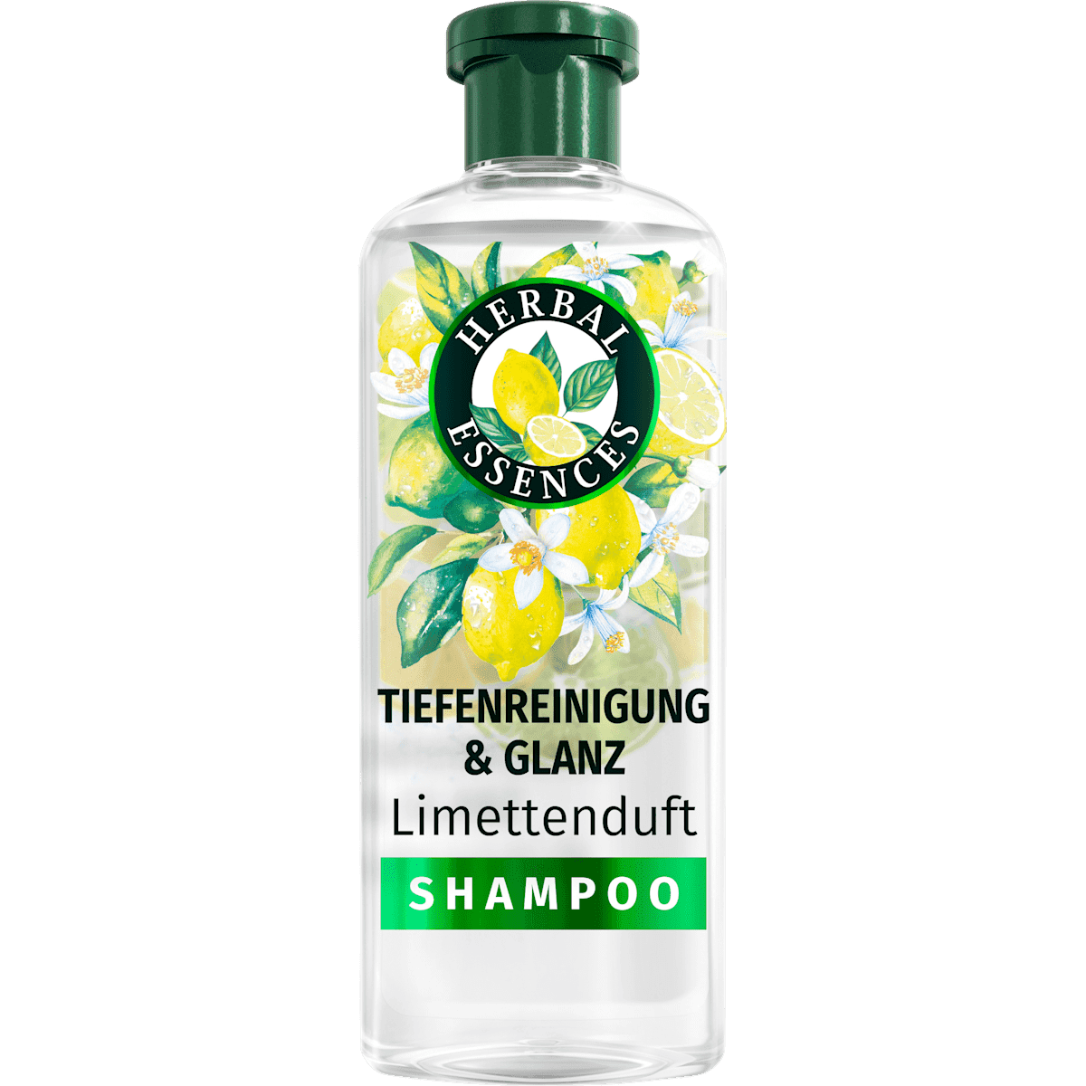 Herbal Essences Shampooing Limettenduft, nettoyage en profondeur & Glanz, 350 ml (Herbal Essences Shampoo Limettenduft, Tiefenreinigung & Glanz, 350 ml) — produit allemand authentique au Maroc