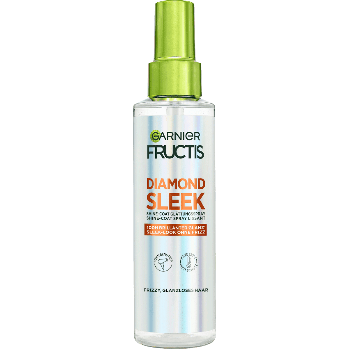 GARNIER FRUCTIS Leave-In Spray Diamond Sleek Glättungsspray, 150 ml — produit allemand authentique au Maroc