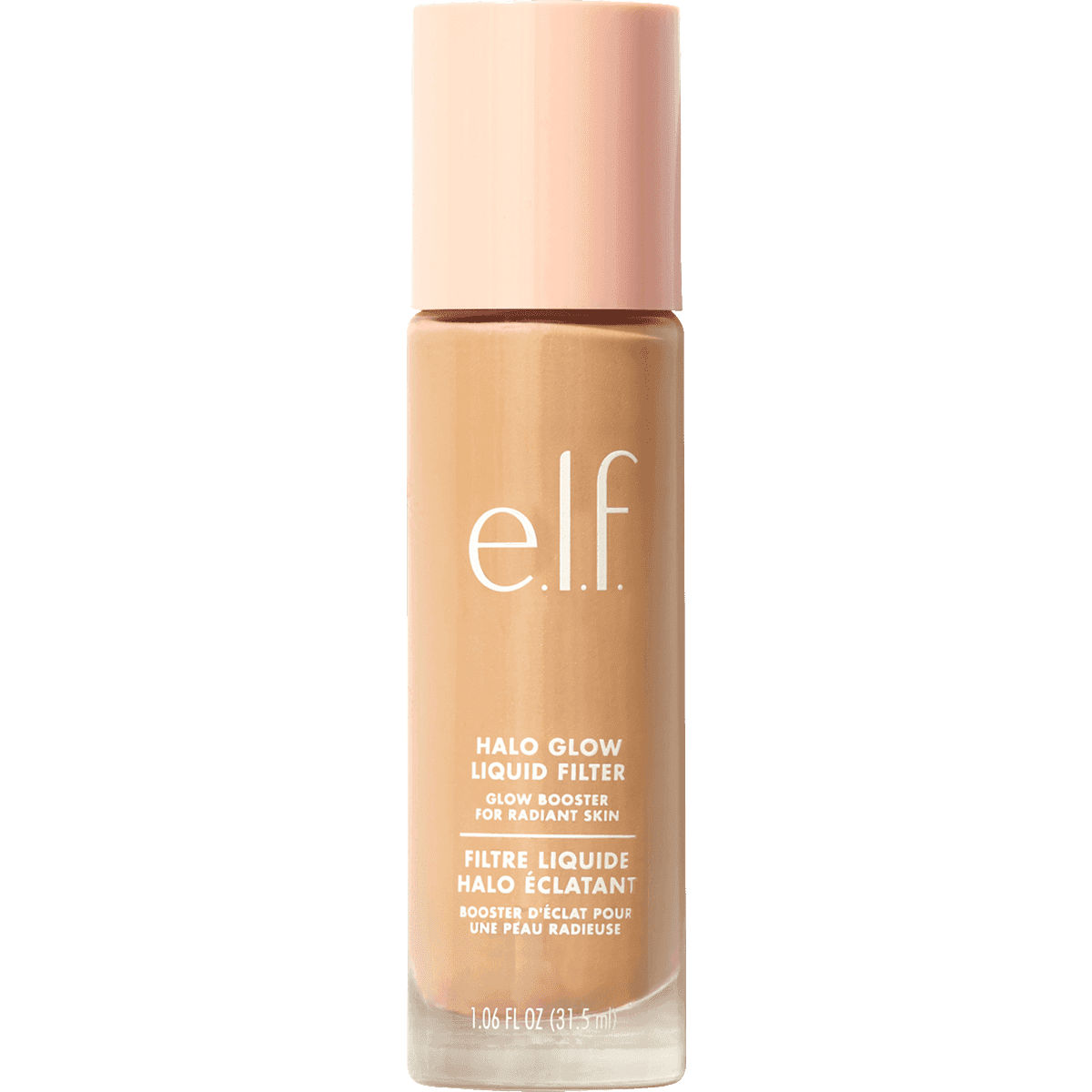 e.l.f. Cosmetics Foundation Halo Glow Liquid Filter 5 Medium/Tan, 31,5 ml — produit allemand authentique au Maroc