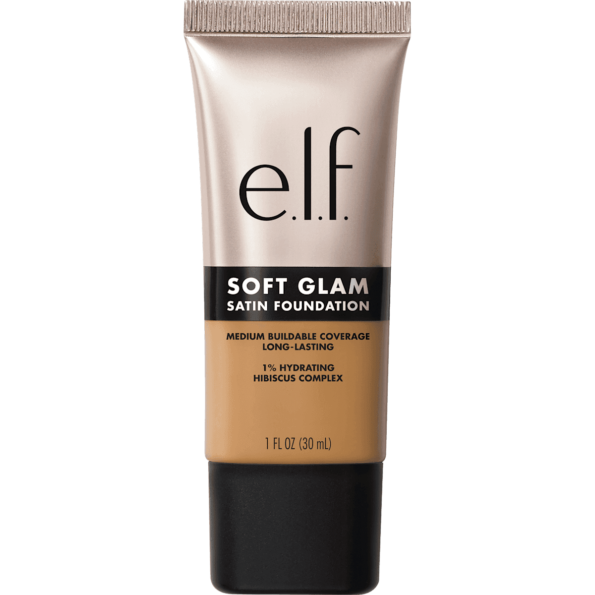 e.l.f. Cosmetics Foundation Soft Glam Satin 40 Tan Warm, 30 ml — produit allemand authentique au Maroc
