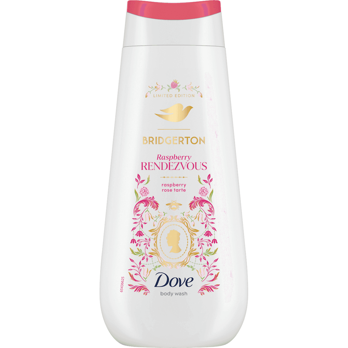 Dove Gel douche Bridgerton Raspberry Rendezvous, 225 ml (Dove Duschgel Bridgerton Raspberry Rendezvous, 225 ml) — منتج ألماني أصلي في المغرب