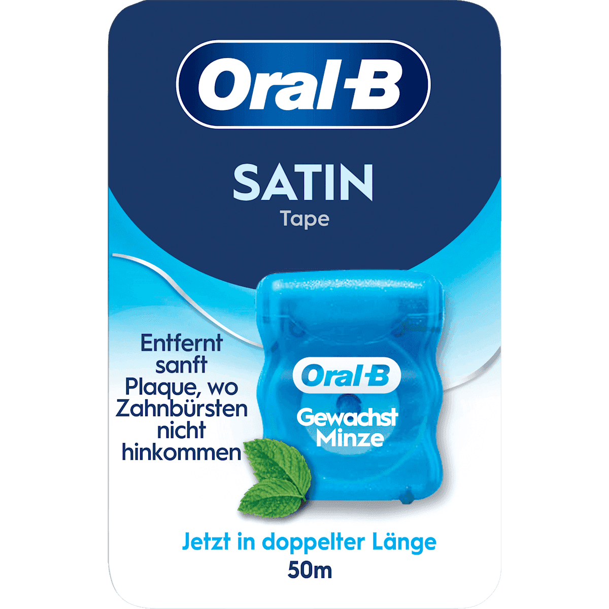 Oral-B Zahnband Satin Tape, 50 m — produit allemand authentique au Maroc