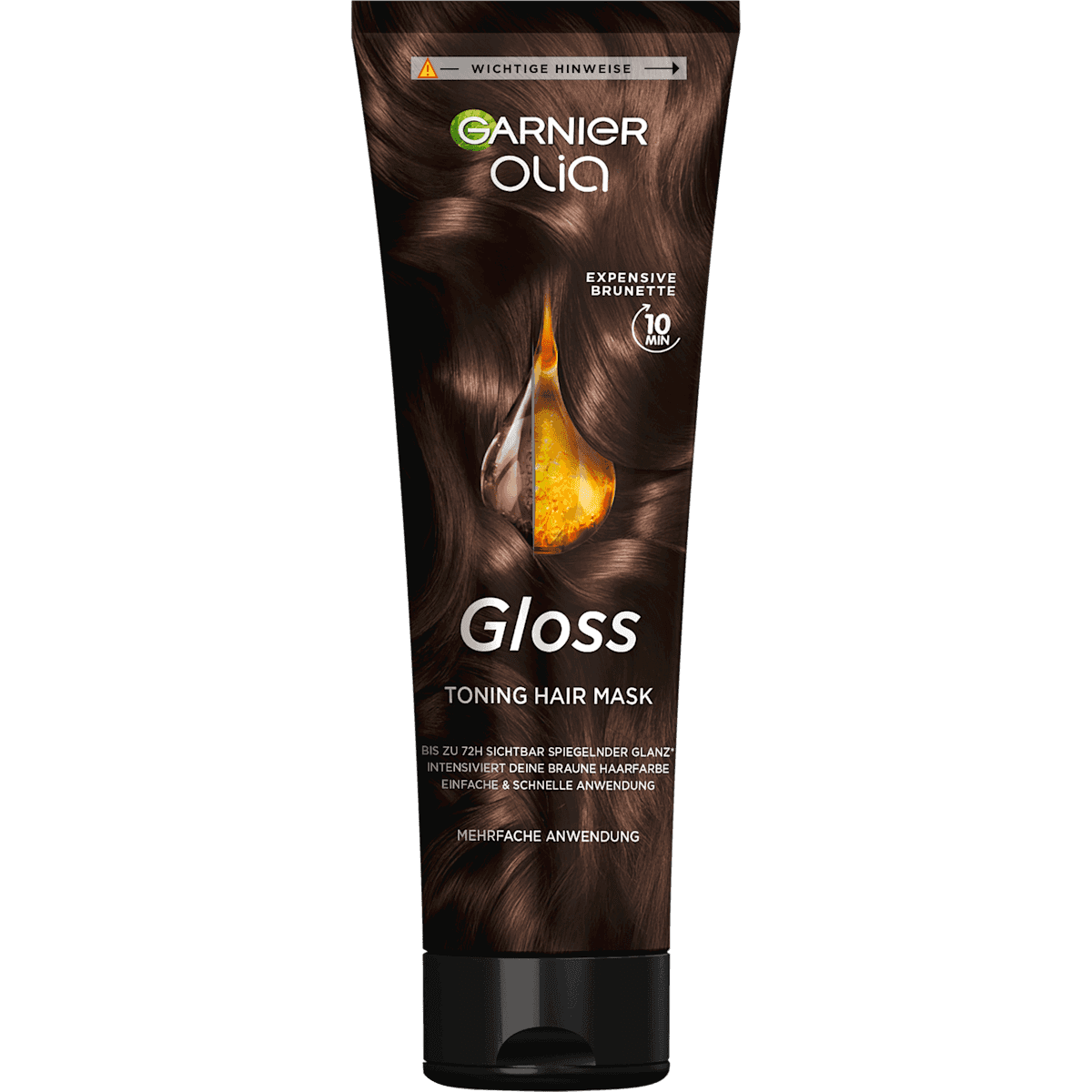 GARNIER olia Glossing Expensive Brunette, 150 ml — authentic German product in Morocco