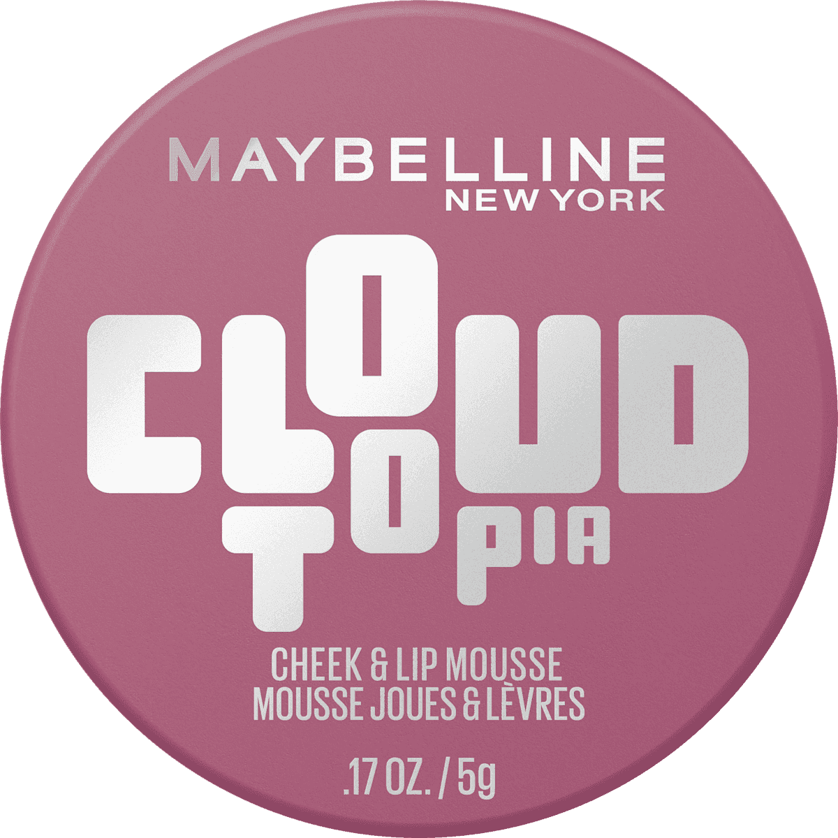 MAYBELLINE NEW YORK Blush Cloudtopia Wangen & Lippen Mousse 01 Twilight Berry, 5 g — produit allemand authentique au Maroc