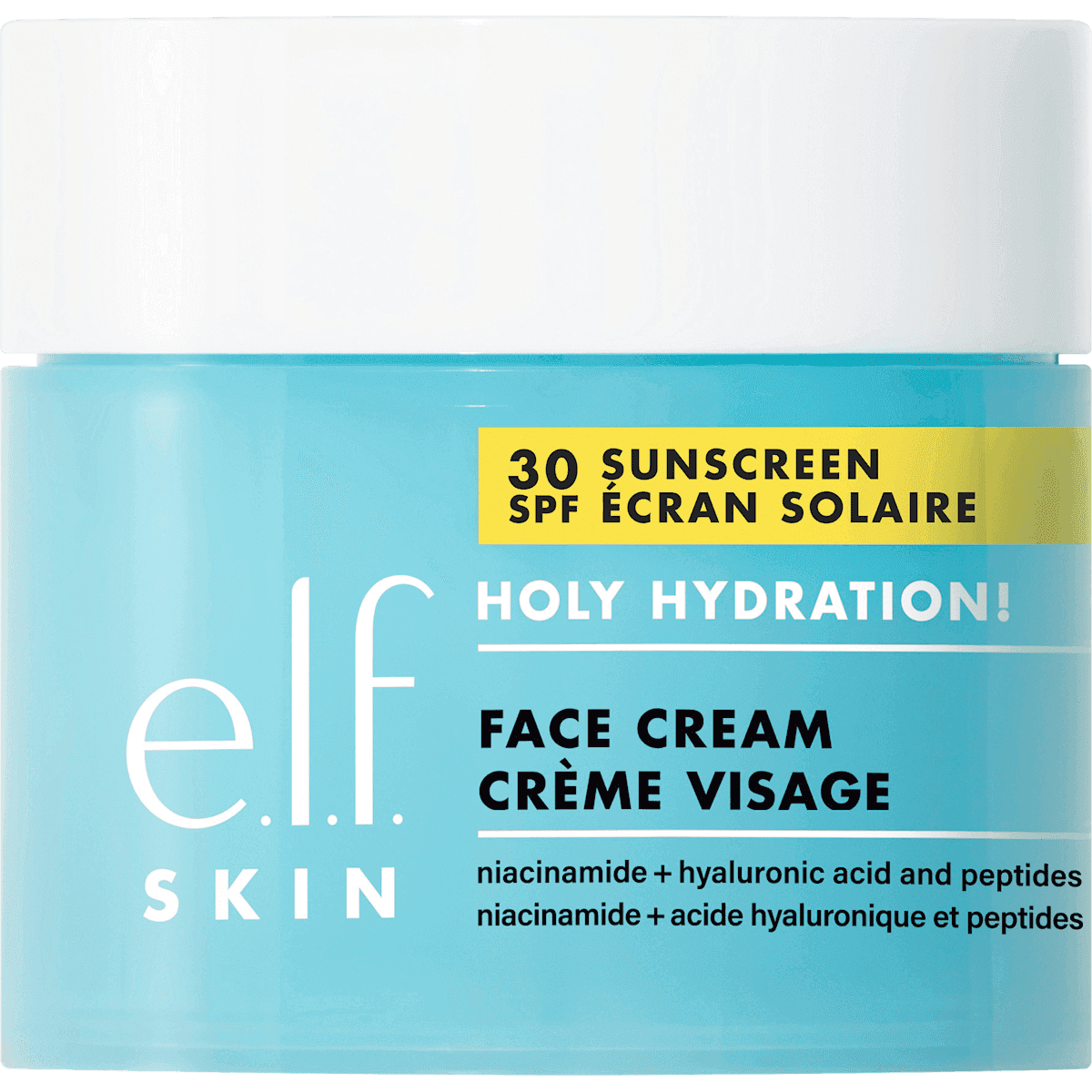 e.l.f. Cosmetics crème visage LSF 30 Holy Hydration!, 50 g — منتج ألماني أصلي في المغرب