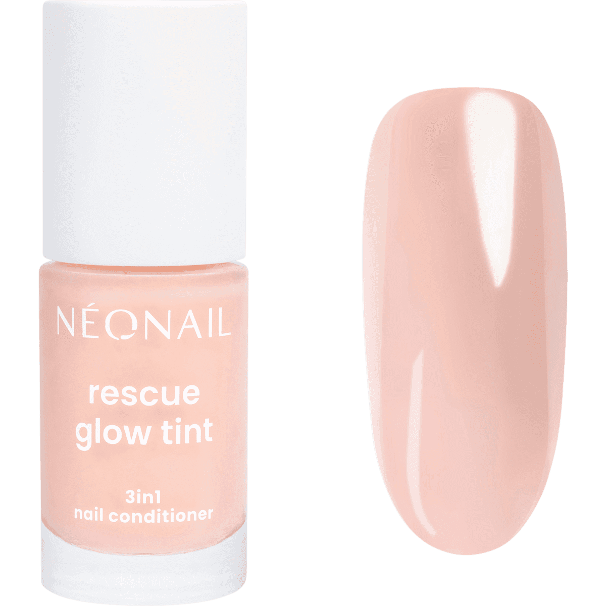 NÉONAIL Soin des ongles Rescue Glow Tint, 3in1 Nail Conditioner Peachy Nude, 7,2 ml (NÉONAIL Nagelpflege Rescue Glow Tint, 3in1 Nail Conditioner Peachy Nude, 7,2 ml) — منتج ألماني أصلي في المغرب