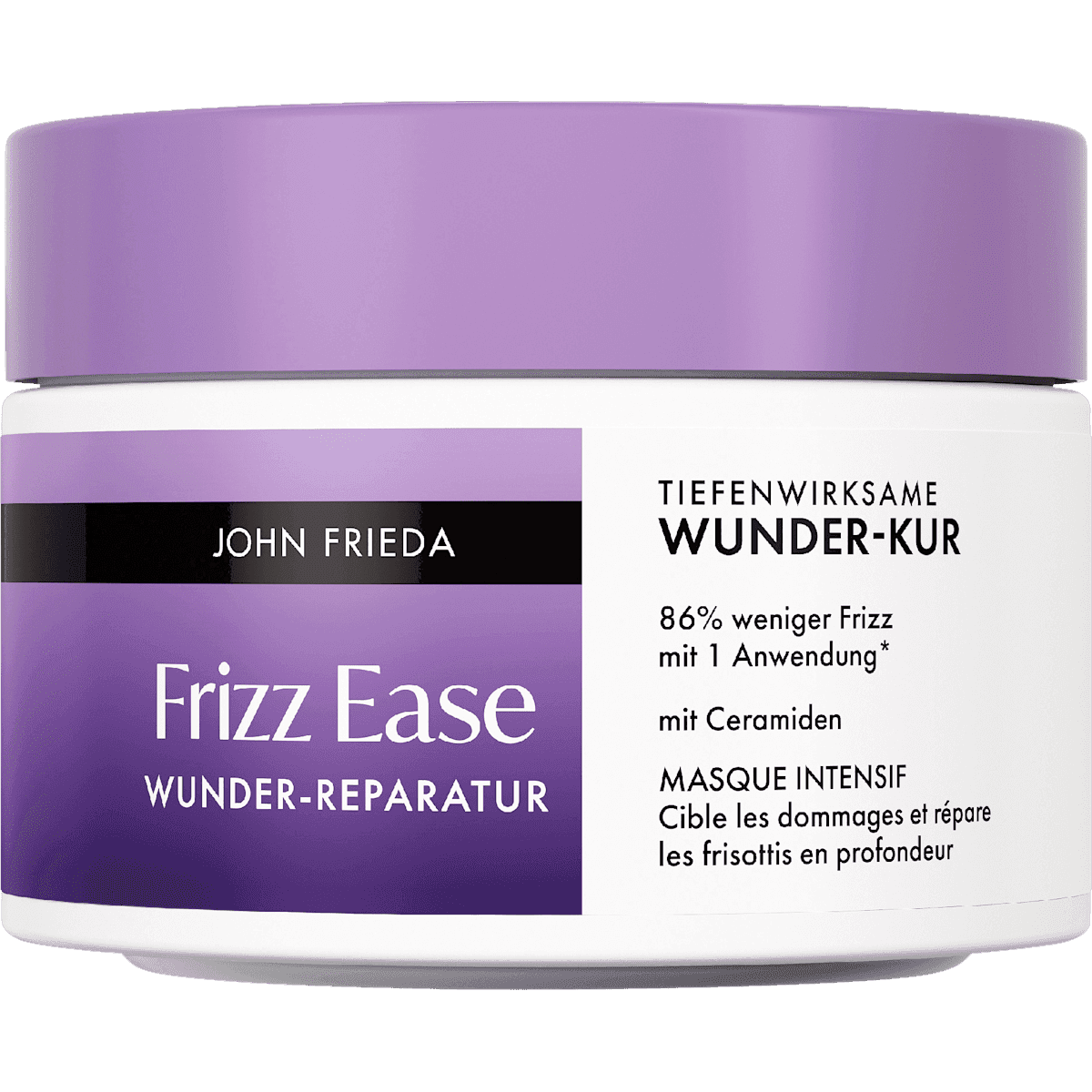 John Frieda Masque cheveux Frizz Ease Wunder-Reparatur, 250 ml — produit allemand authentique au Maroc