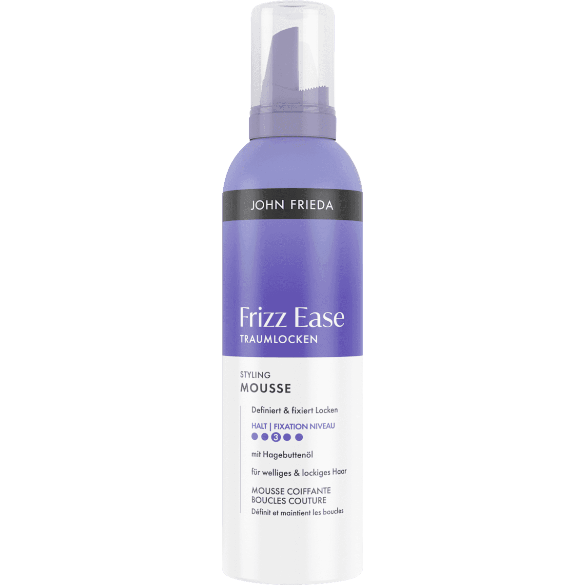 John Frieda Schaumfestiger Frizz Ease Traumlocken, 200 ml — produit allemand authentique au Maroc