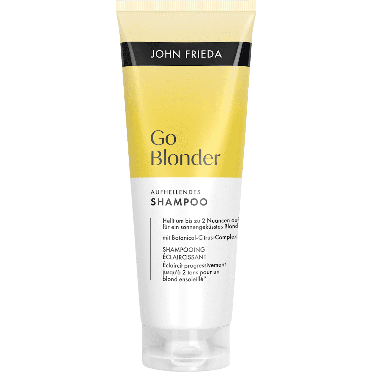 John Frieda Shampooing Go Blonder, 250 ml — produit allemand authentique au Maroc