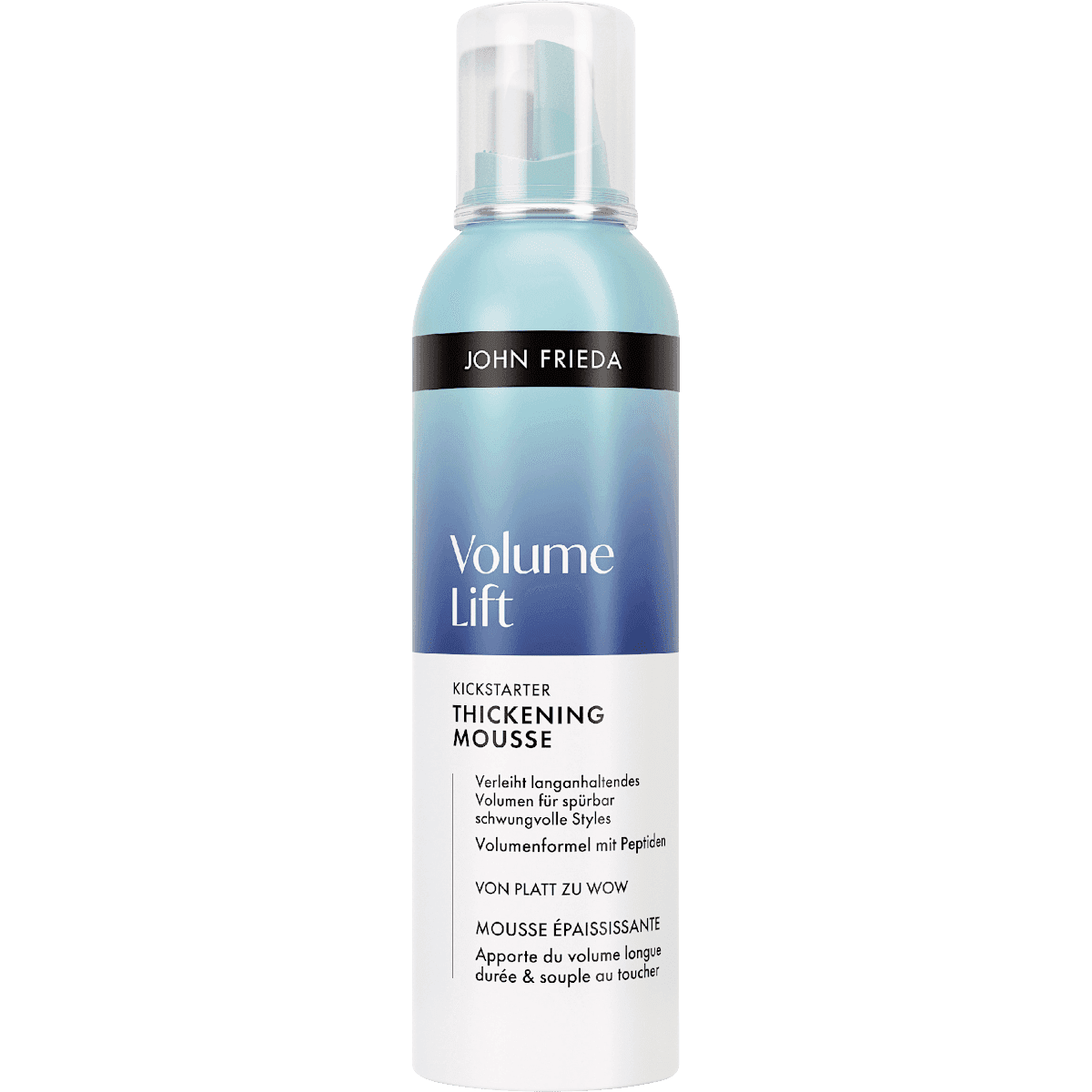 John Frieda Mousse Volume Lift Kickstarter, 200 ml — produit allemand authentique au Maroc