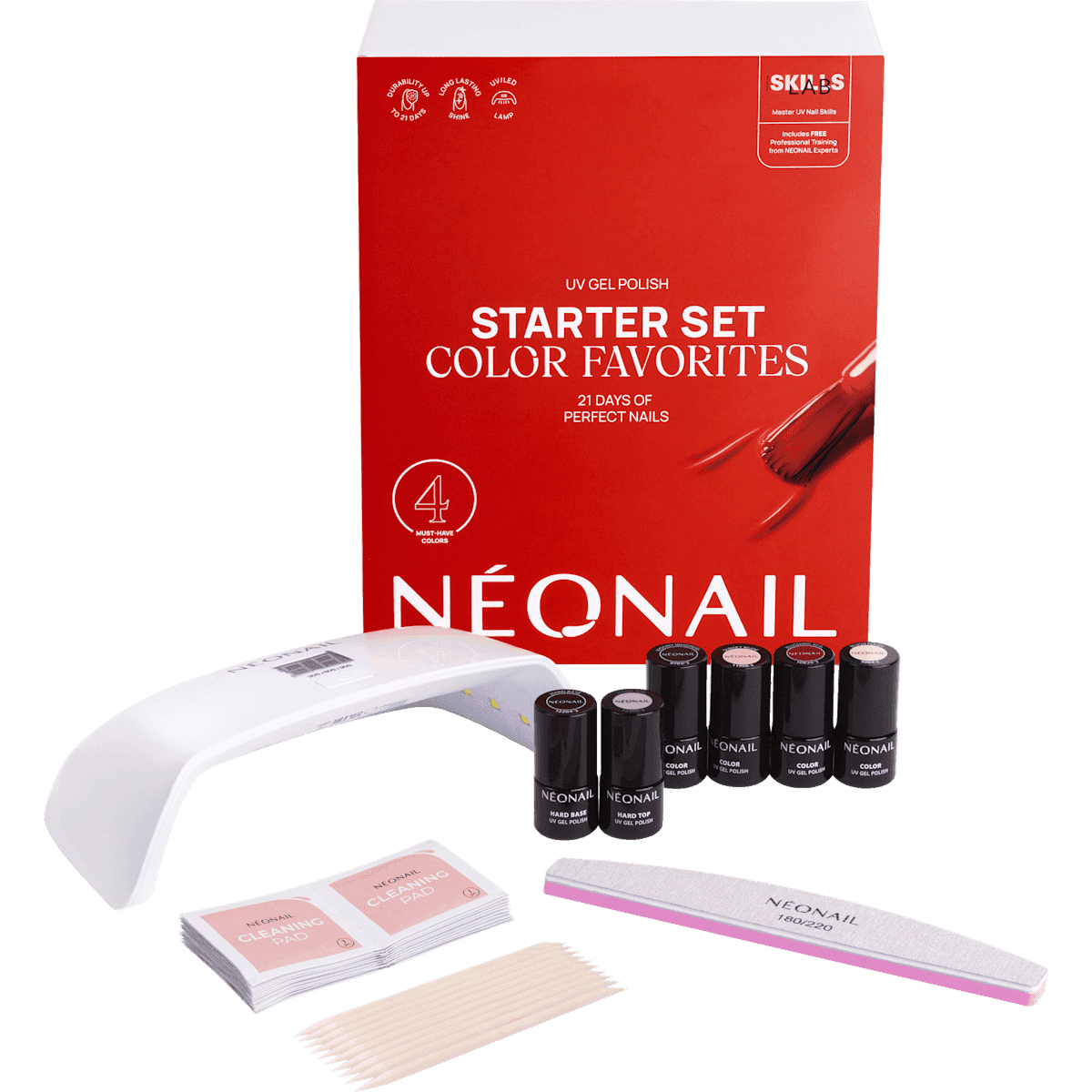 NÉONAIL Starter Set Color Favorites, 1 pièce — produit allemand authentique au Maroc