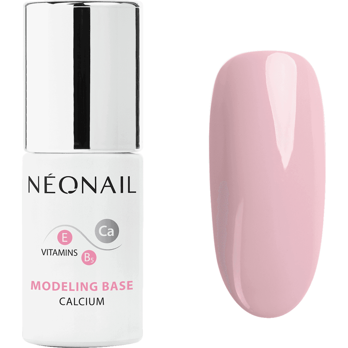 NÉONAIL UV Vernis à ongles Modeling Base Calcium Neutral Pink, 7,2 ml (NÉONAIL UV Nagellack Modeling Base Calcium Neutral Pink, 7,2 ml) — produit allemand authentique au Maroc