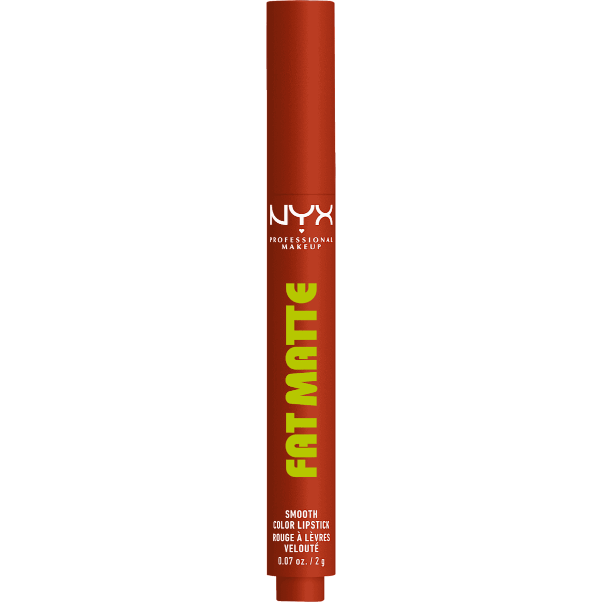 NYX PROFESSIONAL MAKEUP Rouge à lèvres Fat Matte Smooth 06 Beary Nude, 2 g — منتج ألماني أصلي في المغرب