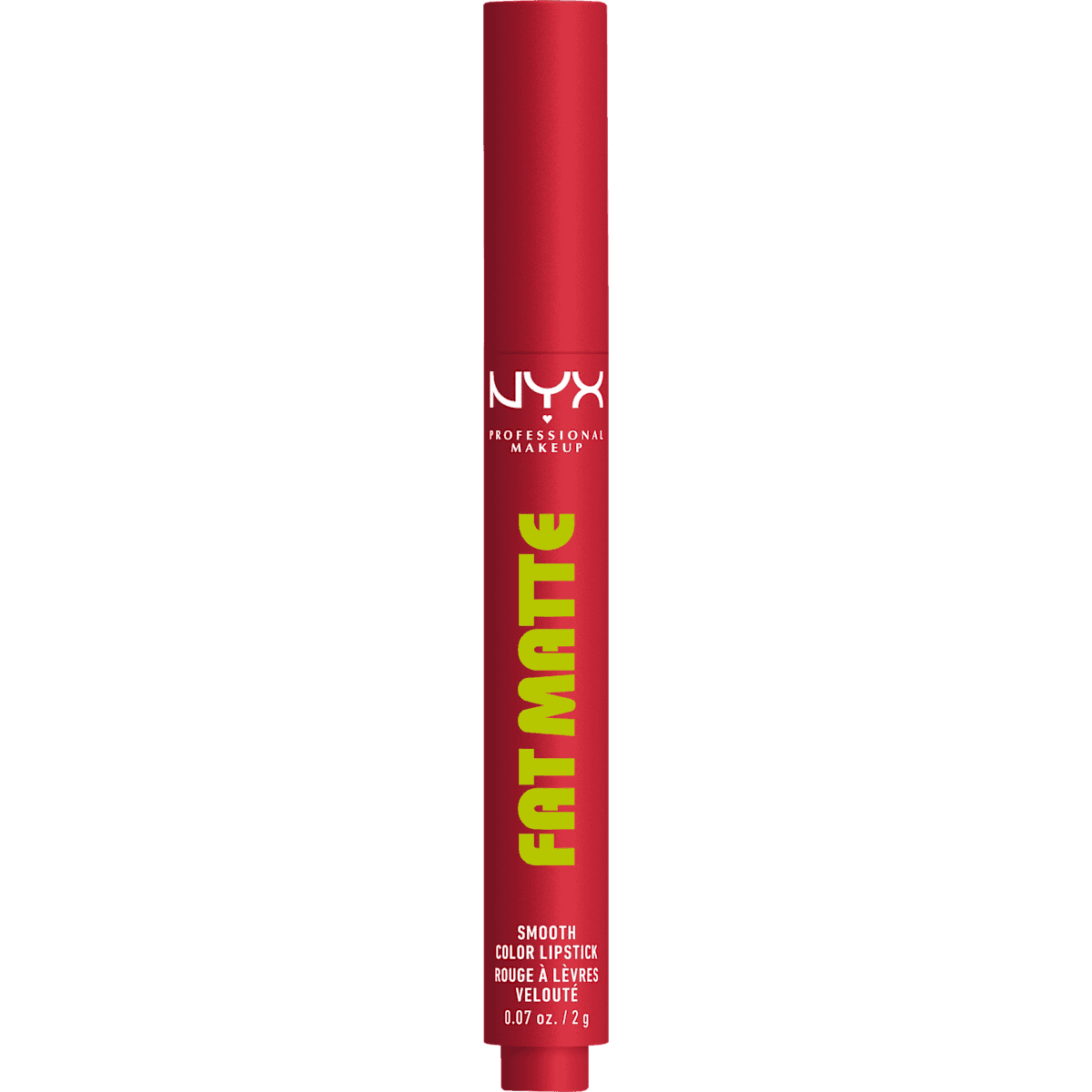 NYX PROFESSIONAL MAKEUP lipstick Fat Matte Smooth 16 Plushin' Plum, 2 g (NYX PROFESSIONAL MAKEUP Lippenstift Fat Matte Smooth 16 Plushin' Plum, 2 g) — authentic German product in Morocco