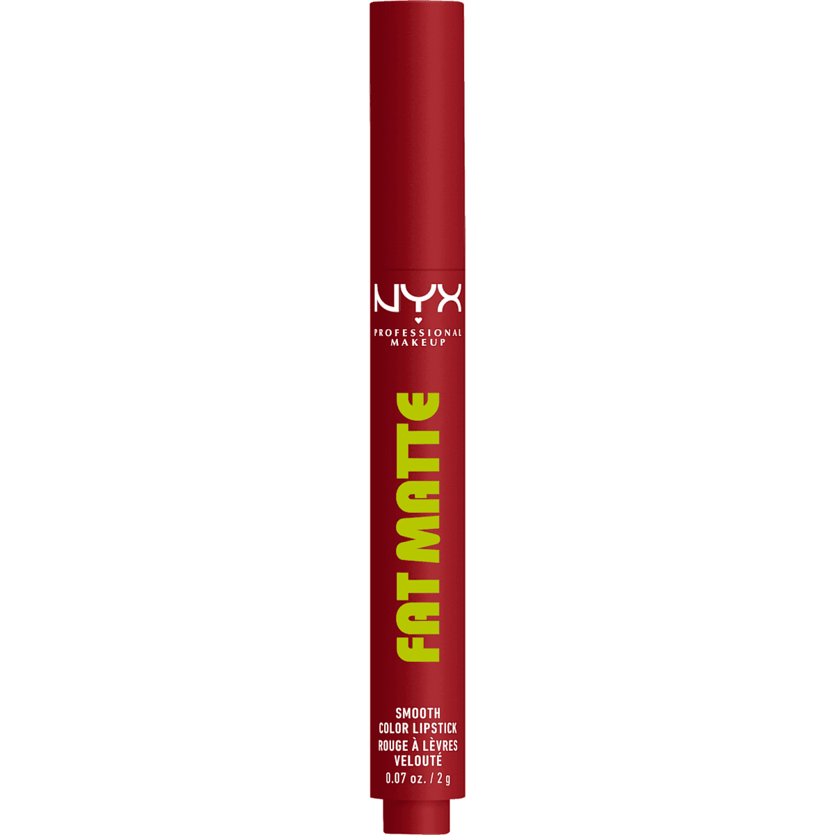 NYX PROFESSIONAL MAKEUP Rouge à lèvres Fat Matte Smooth 18 Berry Smooth, 2 g — منتج ألماني أصلي في المغرب