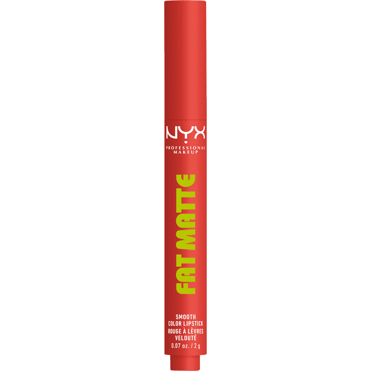 NYX PROFESSIONAL MAKEUP Rouge à lèvres Fat Matte Smooth 09 Mauve Cloud, 2 g — منتج ألماني أصلي في المغرب