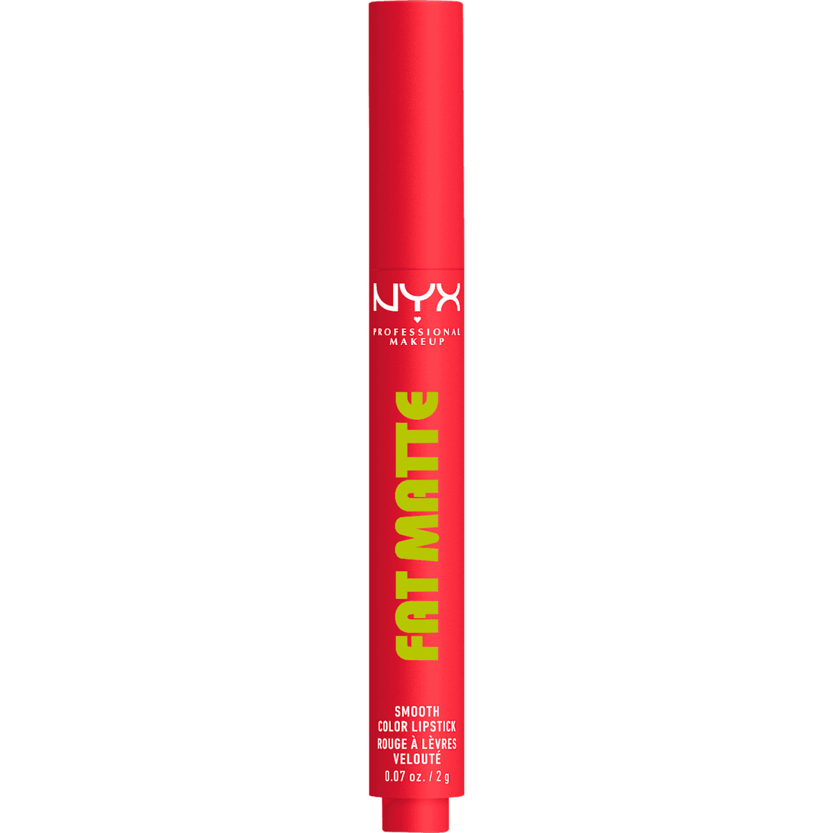 NYX PROFESSIONAL MAKEUP Rouge à lèvres Fat Matte Smooth 10 Flamingo Feather, 2 g — منتج ألماني أصلي في المغرب