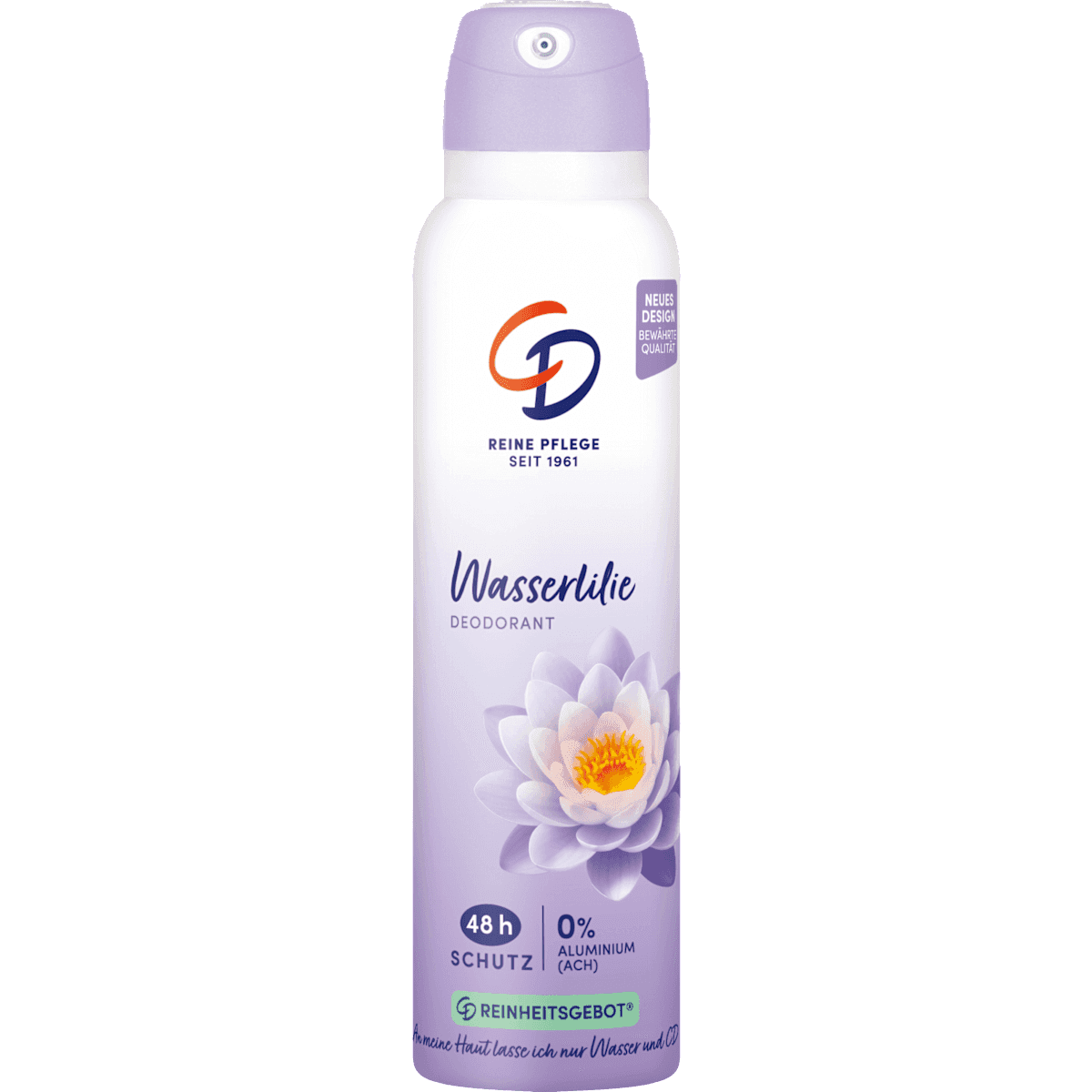 CD Déodorant spray Wasserlilie, 150 ml — produit allemand authentique au Maroc