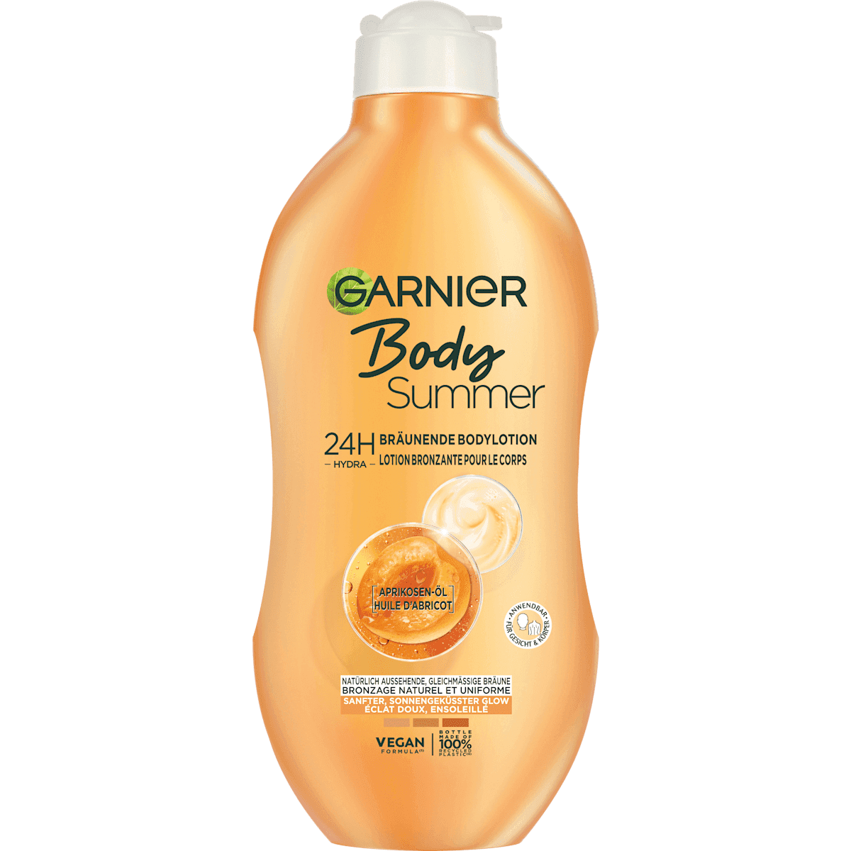 GARNIER Lait corporel bräunend Summer Tan Lotion, 400 ml (GARNIER Bodylotion bräunend Summer Tan Lotion, 400 ml) — produit allemand authentique au Maroc