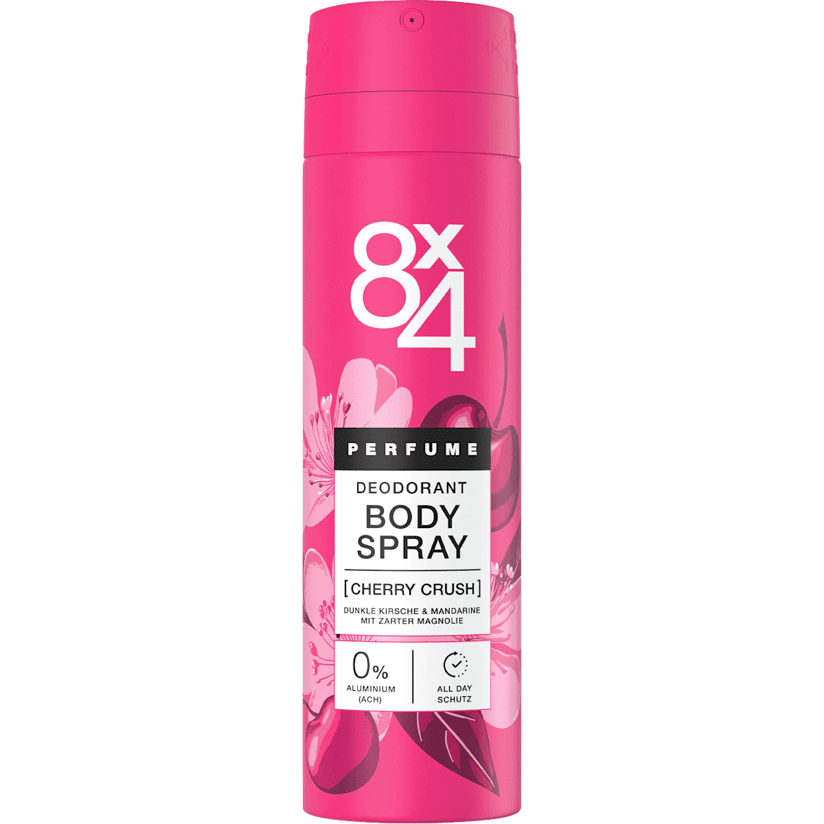 8x4 women Déodorant spray corporel Cherry Crush, 150 ml — منتج ألماني أصلي في المغرب