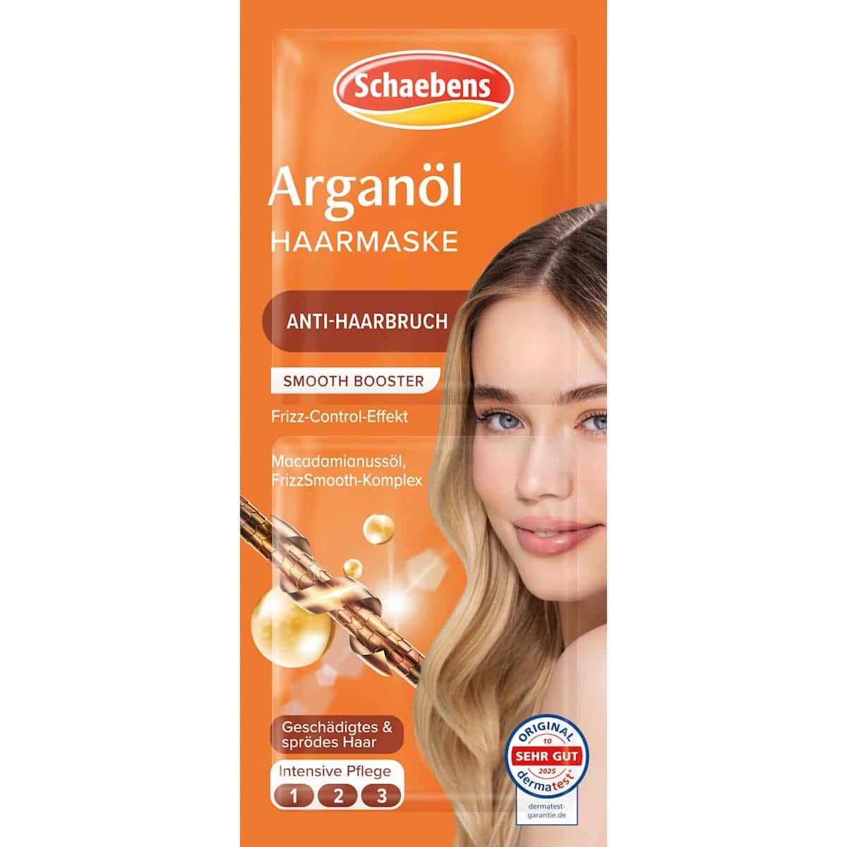 Schaebens Masque cheveux huile d'argan (2x7 ml), 14 ml — produit allemand authentique au Maroc