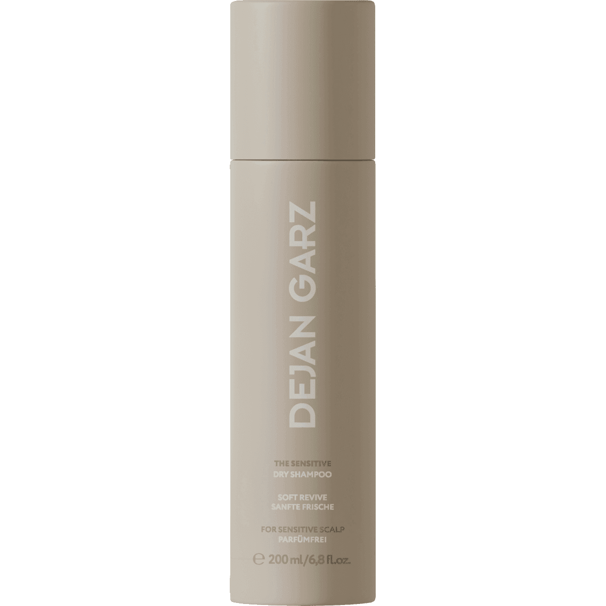 DEJAN GARZ Shampooing sec The Sensitive, 200 ml — produit allemand authentique au Maroc