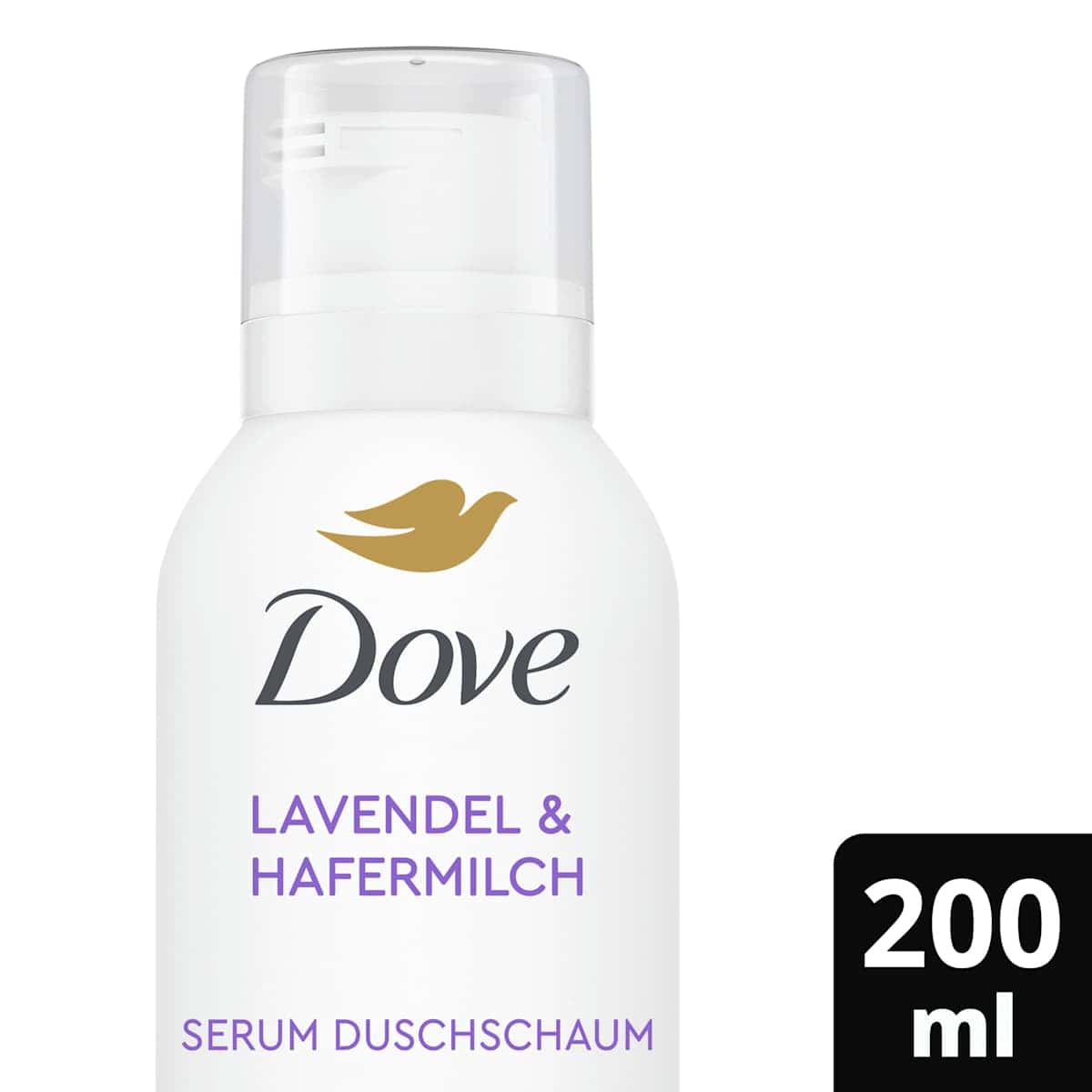 Dove Mousse de douche body+mind lavande & Hafermilch, 200 ml (Dove Duschschaum body+mind Lavendel & Hafermilch, 200 ml) — منتج ألماني أصلي في المغرب
