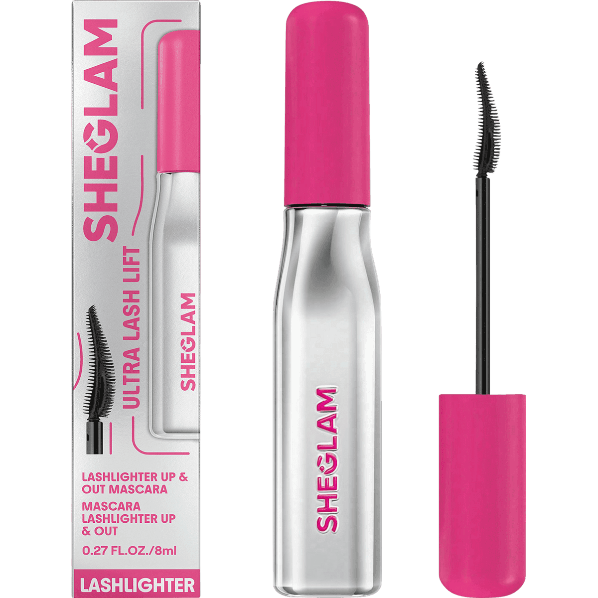 SHEGLAM Mascara Lashlighter Up & Out Black, 8 ml — authentic German product in Morocco