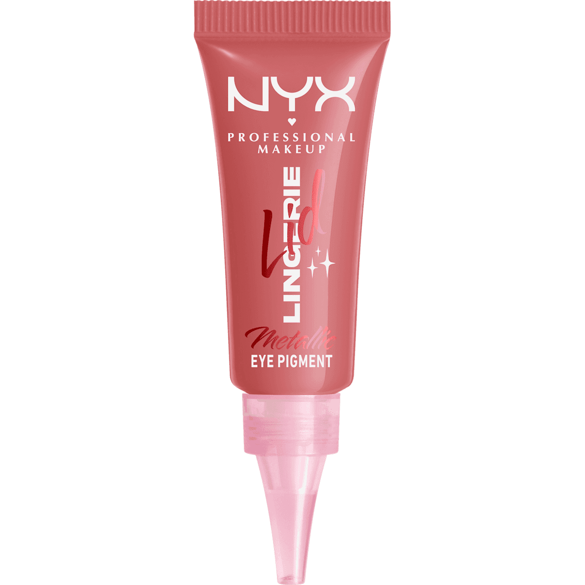 NYX PROFESSIONAL MAKEUP Fard à paupières Lid Lingerie 04 Risky rose Metallic, 6 ml (NYX PROFESSIONAL MAKEUP Lidschatten Lid Lingerie 04 Risky Rose Metallic, 6 ml) — produit allemand authentique au Maroc