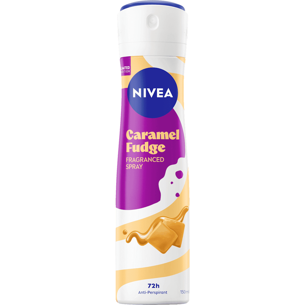 NIVEA anti-transpirant Déodorant spray Caramel Fudge, 150 ml — produit allemand authentique au Maroc
