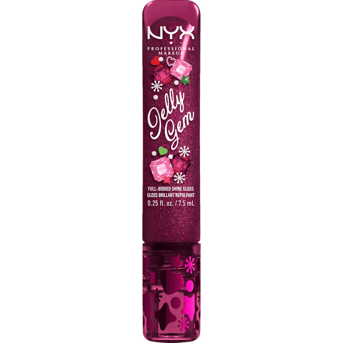 NYX PROFESSIONAL MAKEUP Gloss Jelly Gem 02 Fuchsia, 7,5 ml — منتج ألماني أصلي في المغرب
