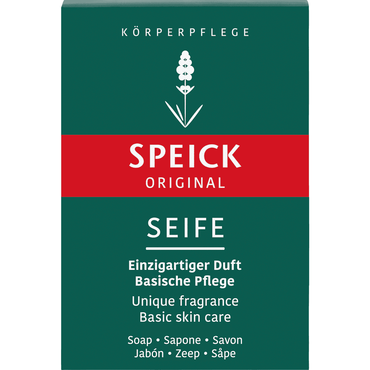 SPEICK Savon solide Original, 100 g (SPEICK Seifenstück Original, 100 g) — produit allemand authentique au Maroc