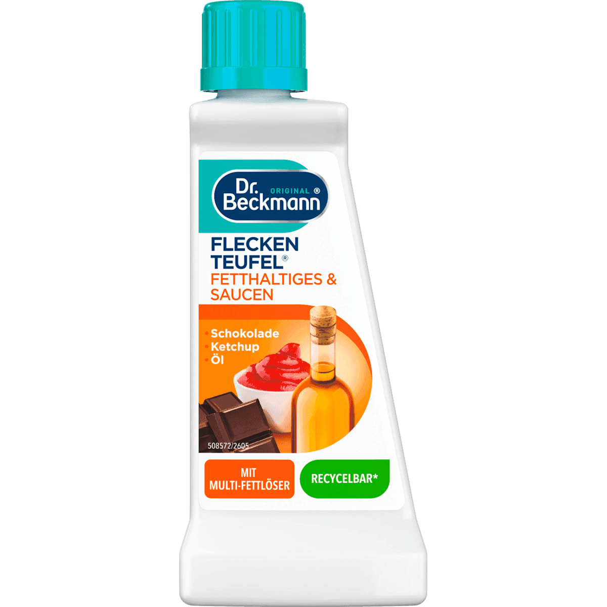 Dr. Beckmann Détachant Fleckenteufel fetthaltiges & Saucen, 50 ml (Dr. Beckmann Fleckenentferner Fleckenteufel fetthaltiges & Saucen, 50 ml) — authentic German product in Morocco