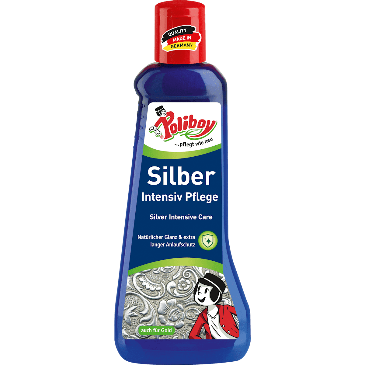 Poliboy Entretien argenterie, crème pour argent & or, 200 ml — produit allemand authentique au Maroc