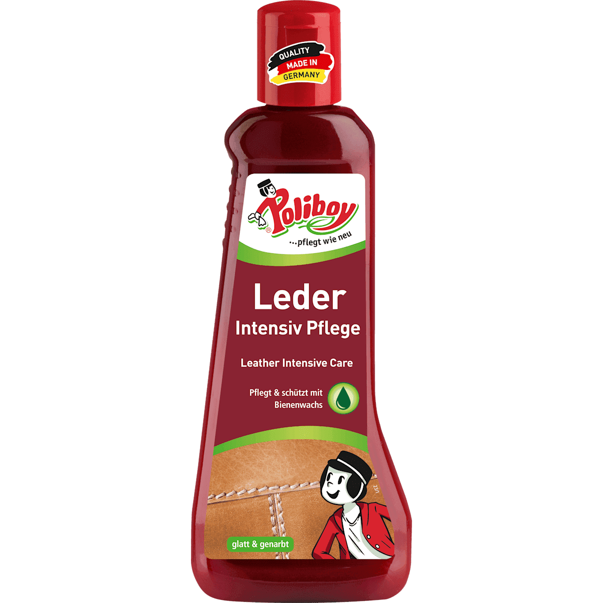Poliboy Entretien des meubles Intensiv cuir avec cire d'abeille, 200 ml — produit allemand authentique au Maroc