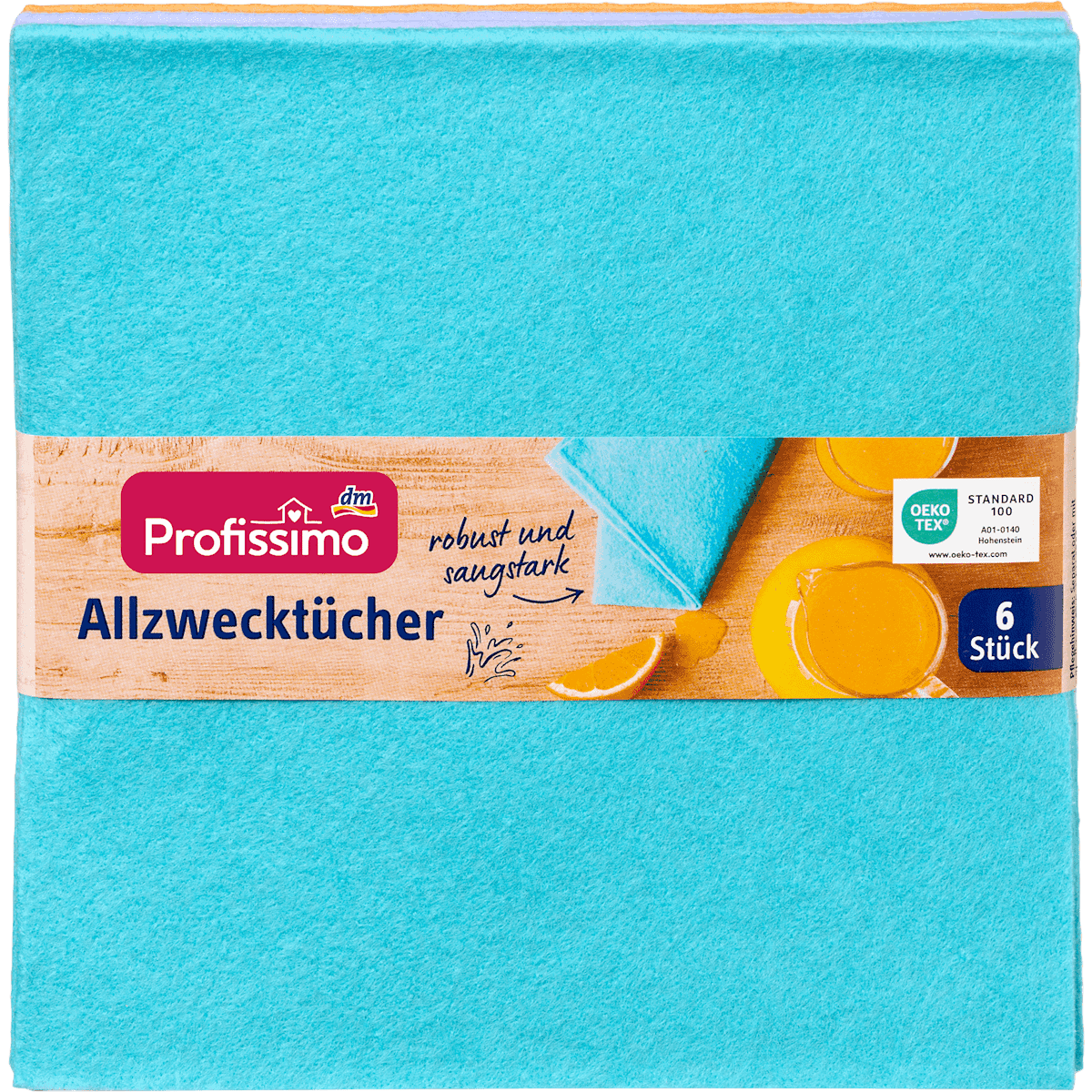 Profissimo Lingettes multi-usages, 6 pièces (Profissimo Allzwecktücher, 6 St) — منتج ألماني أصلي في المغرب