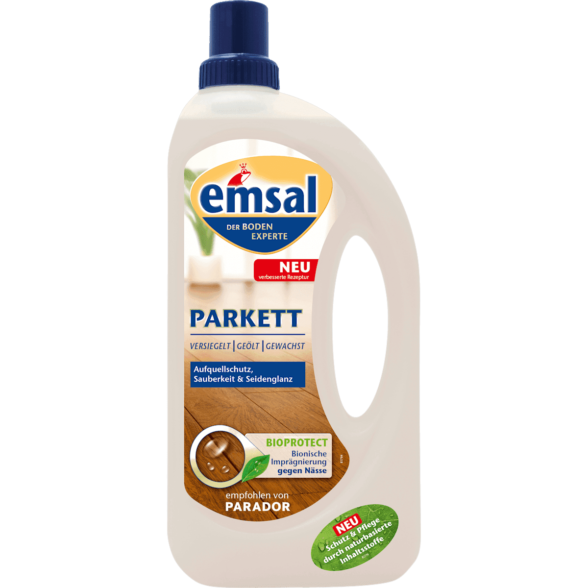 emsal Care sols parquet organic Protect, 1 l (emsal Bodenpflege Parkett Bio Protect, 1 l) — authentic German product in Morocco