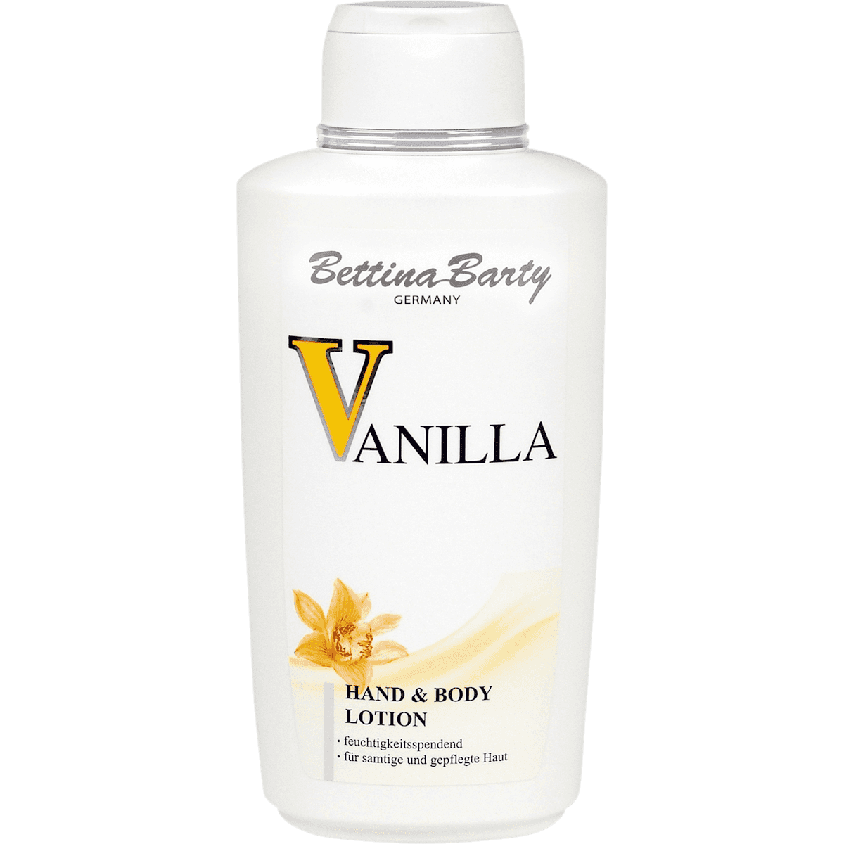 Bettina Barty Lait corporel Vanilla, 0,5 l — produit allemand authentique au Maroc