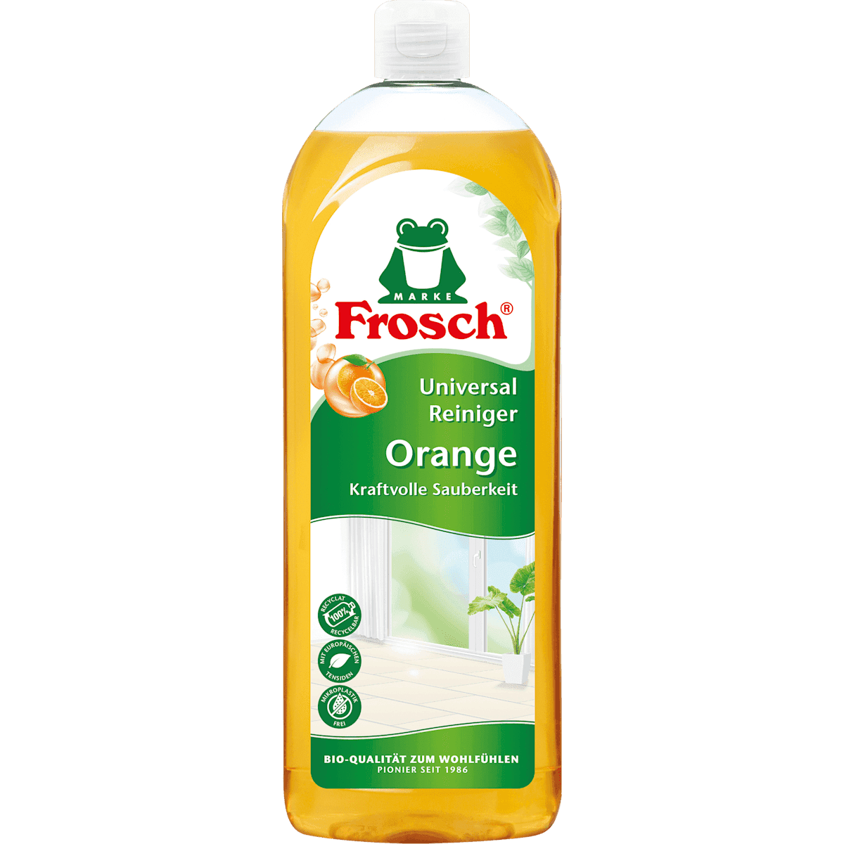 Frosch Nettoyant multi-usages orange, 750 ml (Frosch Allzweckreiniger Orange, 750 ml) — produit allemand authentique au Maroc