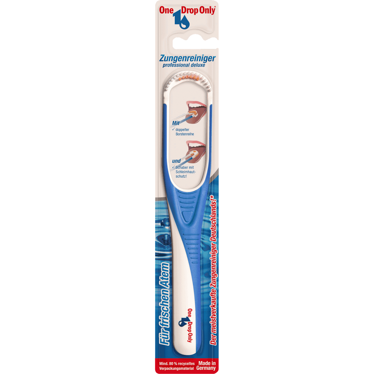 One Drop Only Zungenreiniger professional deluxe, 1 pièce — produit allemand authentique au Maroc