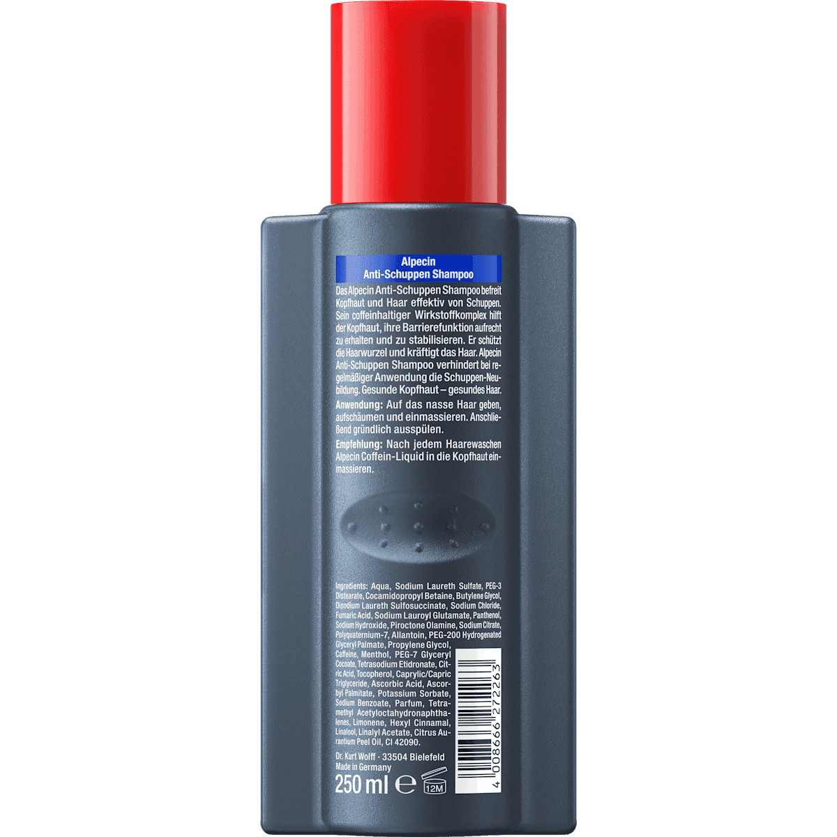 Alpecin Shampooing Anti Schuppen A3, 250 ml (Alpecin Shampoo Anti Schuppen A3, 250 ml) — produit allemand authentique au Maroc